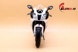  Mô hình xe mô tô Aprilla RSV 1000R white tỉ lệ 1:10 Welly 1750 