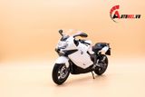  Mô hình xe mô tô BMW K1300S white tỉ lệ 1:10 Welly 1755 