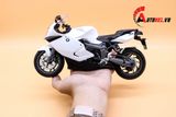  Mô hình xe mô tô BMW K1300S white tỉ lệ 1:10 Welly 1755 