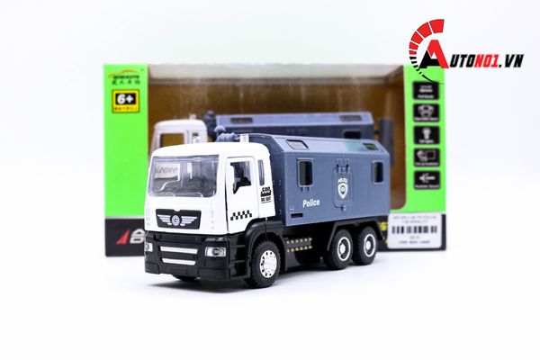 MÔ HÌNH XE TẢI POLICE 1:50 MINIAUTO