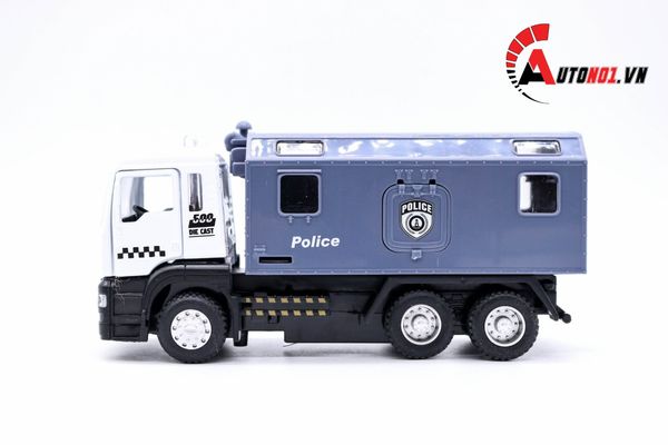 MÔ HÌNH XE TẢI POLICE 1:50 MINIAUTO