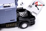  MÔ HÌNH XE TẢI POLICE 1:50 MINIAUTO 6219 