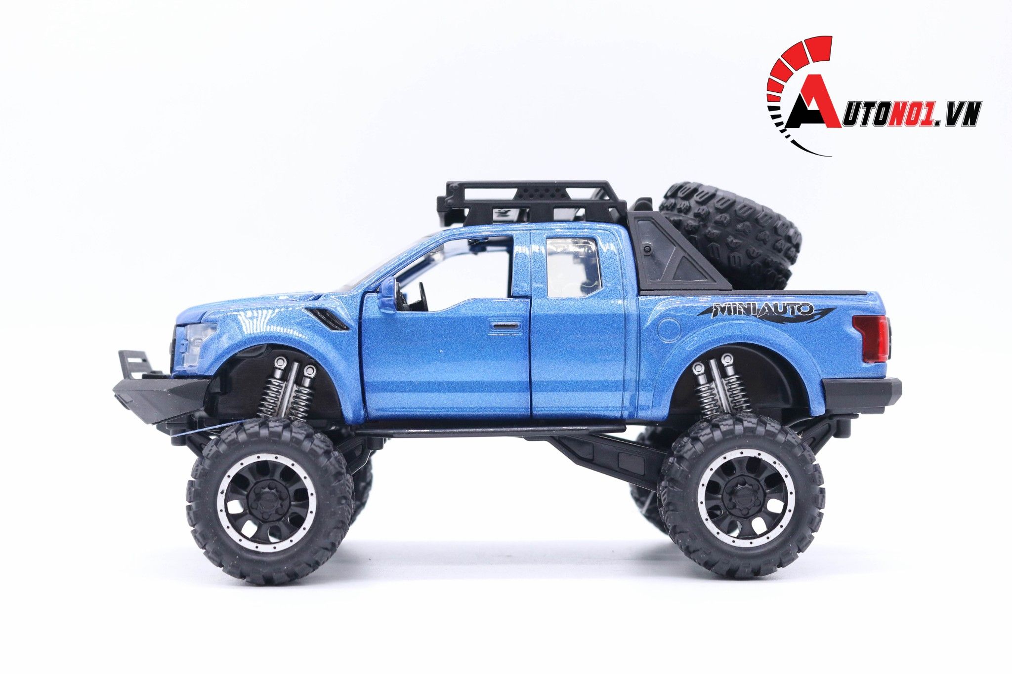  Mô hình Ford Raptor F150 Offroad tỉ lệ 1:32 Miniauto 4693 