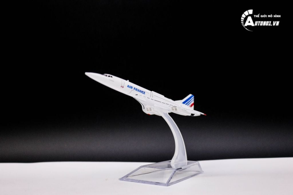 MÔ HÌNH MÁY BAY AIR FRANCE PHẢN LỰC 16CM EVERFLY 6258
