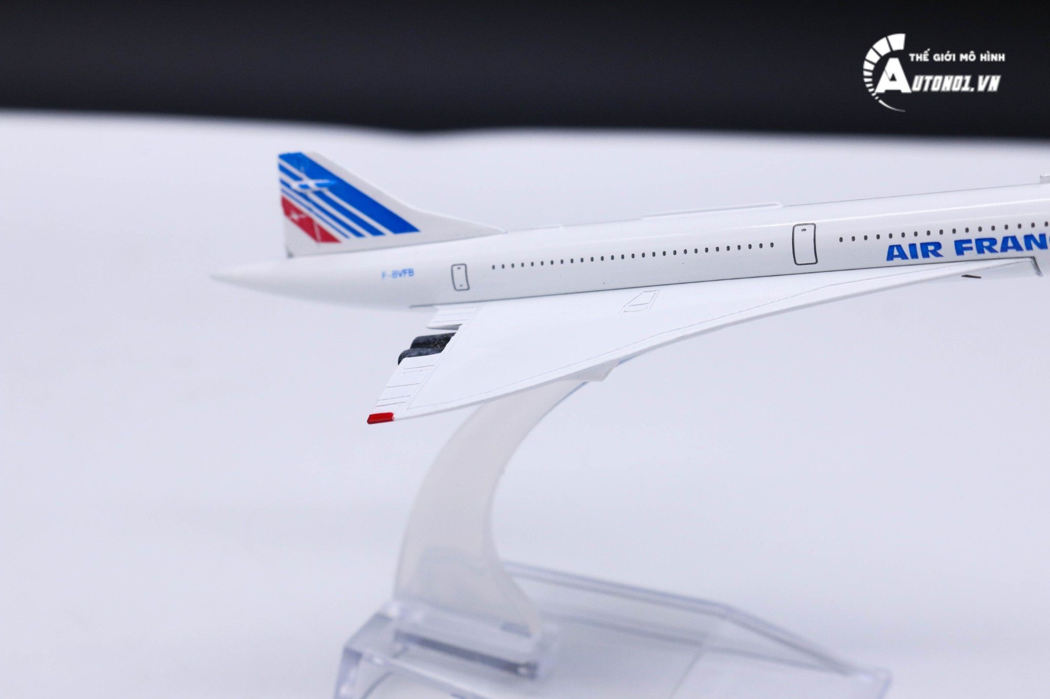  Mô hình máy bay phản lực Concorde Air France 16cm MB16162 