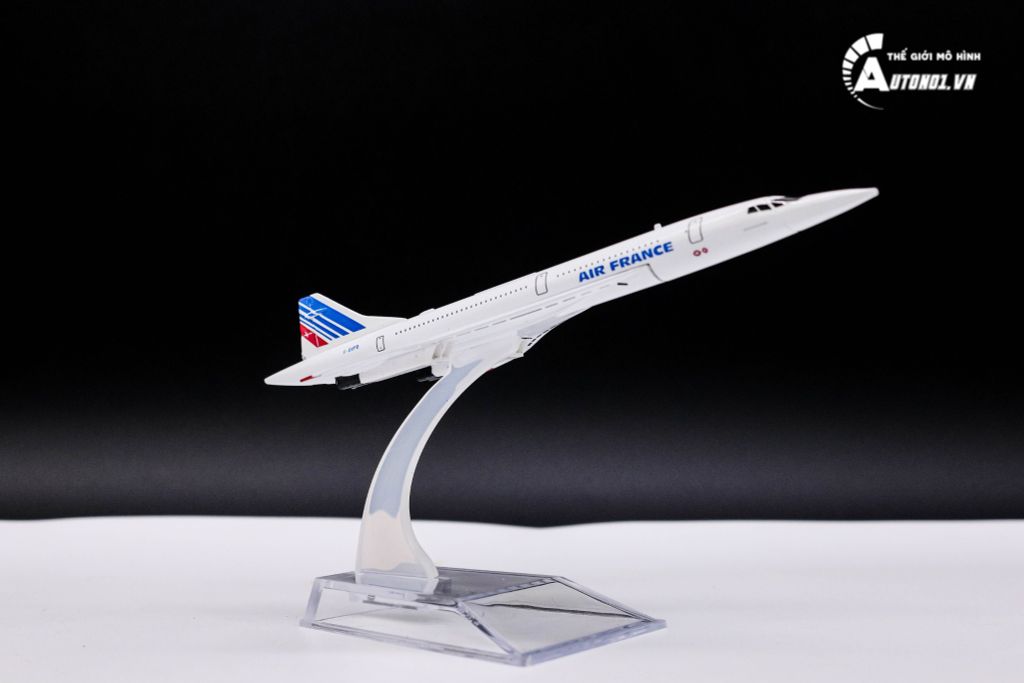 MÔ HÌNH MÁY BAY AIR FRANCE PHẢN LỰC 16CM EVERFLY 6258