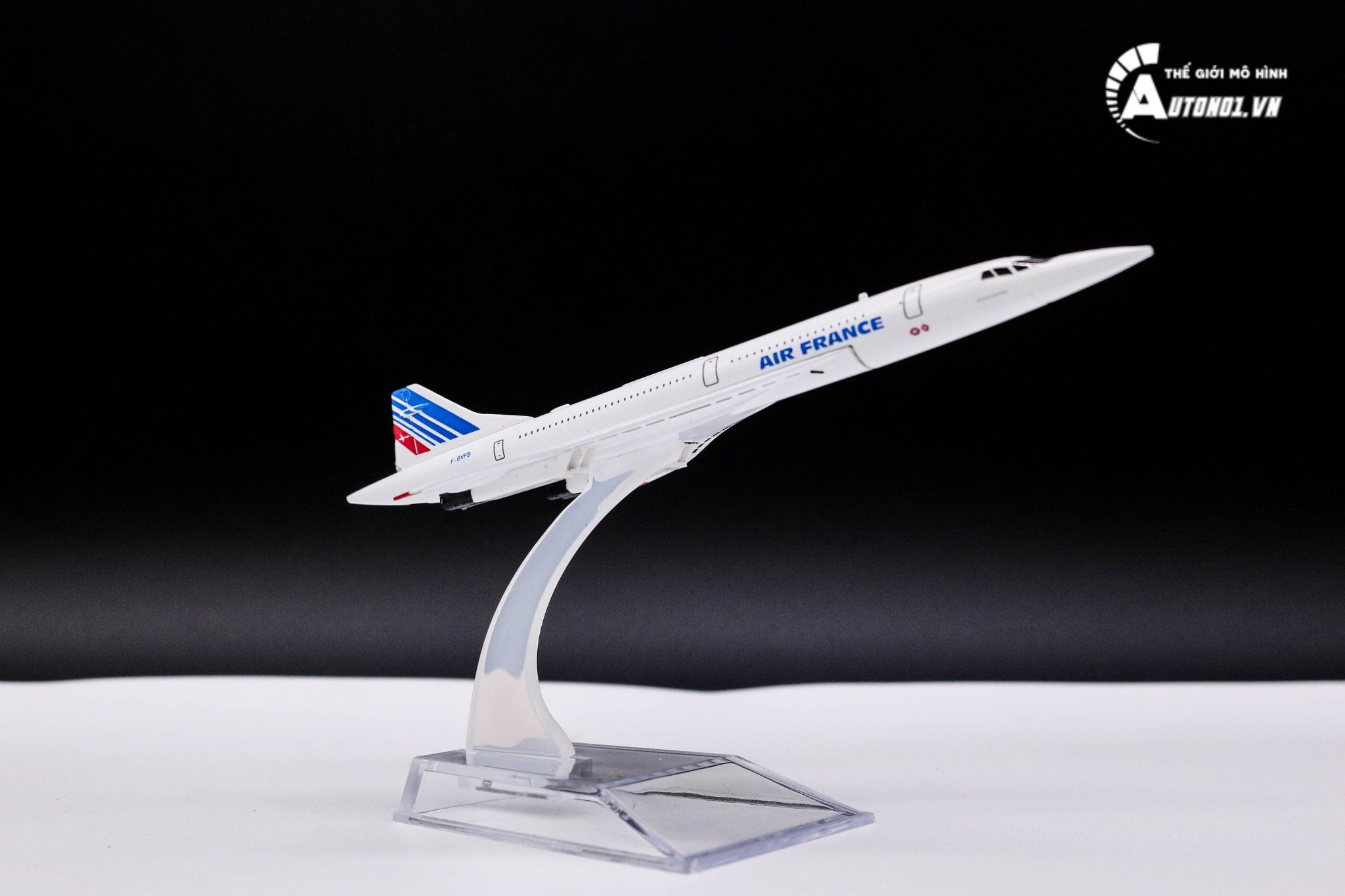  Mô hình máy bay phản lực Concorde Air France 16cm MB16162 