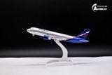  Mô hình máy bay Nga Russia Aeroflot Airbus A320 có bánh xe 20cm MB20062 