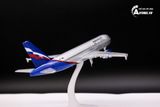  Mô hình máy bay Nga Russia Aeroflot Airbus A320 có bánh xe 20cm MB20062 