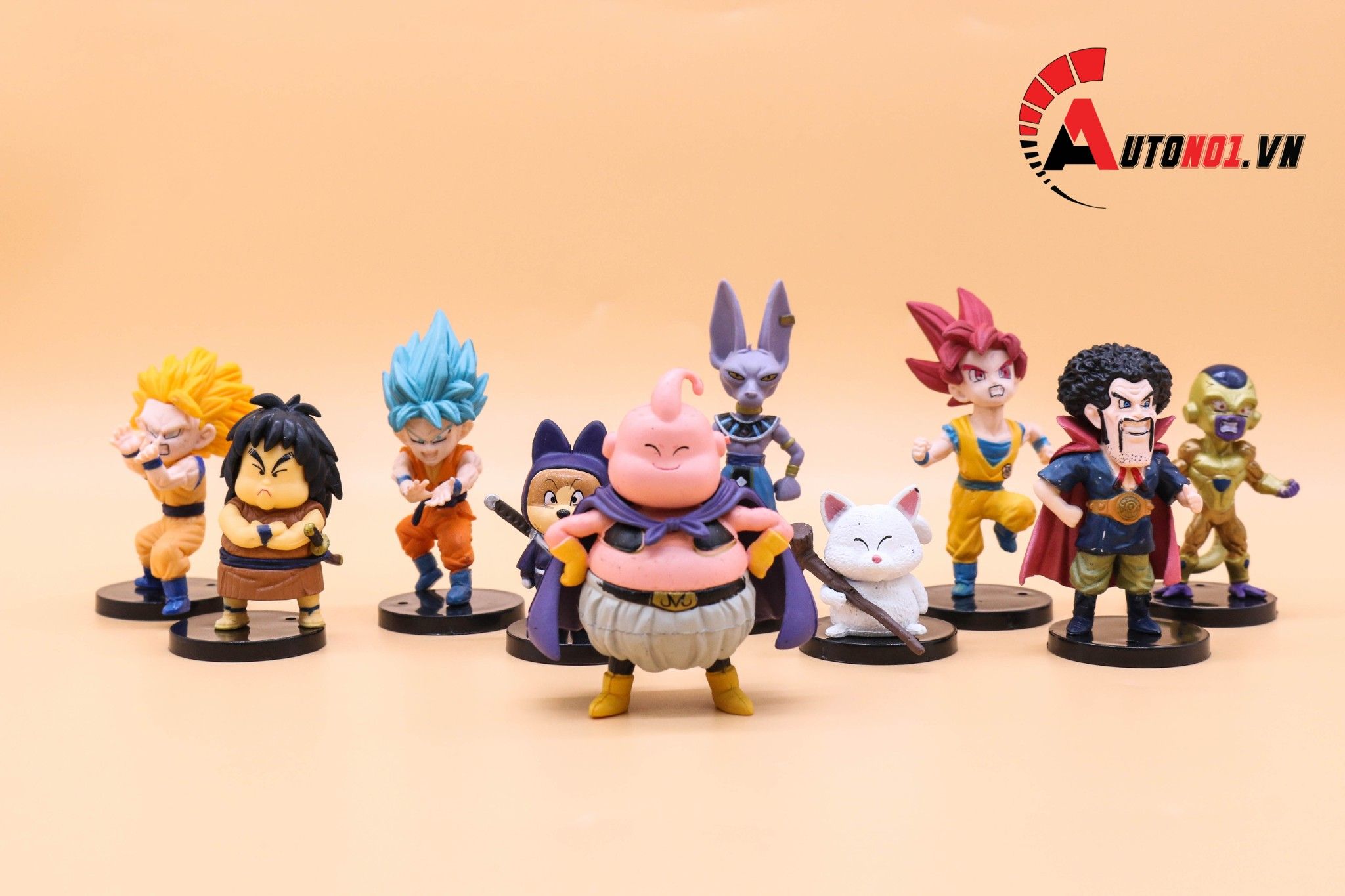  MÔ HÌNH NHÂN VẬT DRAGON BALL SET 10 CON 10CM 