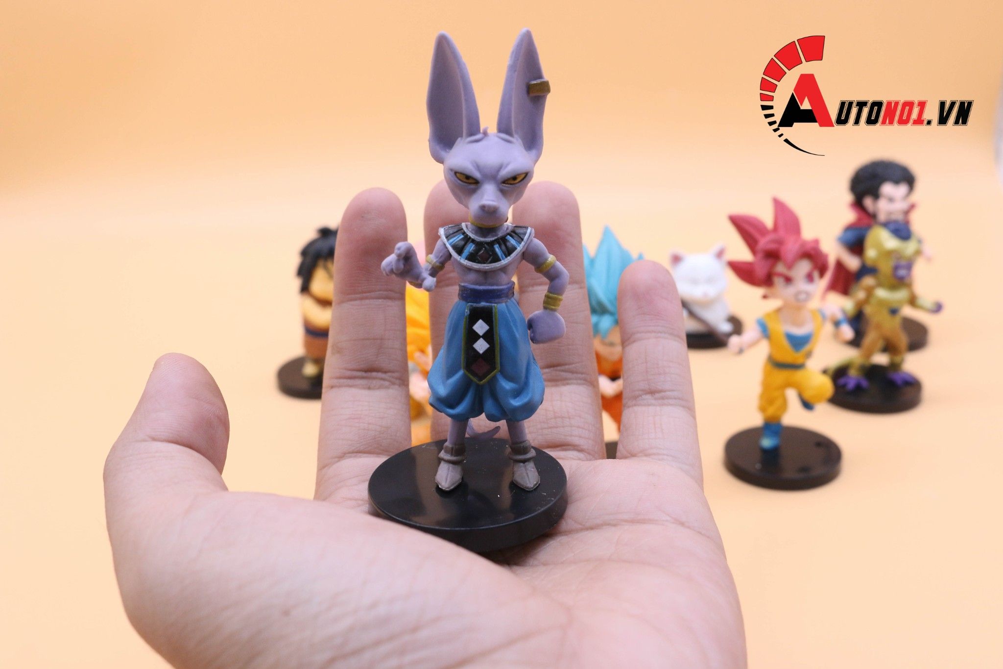  MÔ HÌNH NHÂN VẬT DRAGON BALL SET 10 CON 10CM 