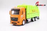  MÔ HÌNH XE TẢI CHỞ RÁC ORANGE 1:32 TRUCK METAL 6350 