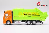  MÔ HÌNH XE TẢI CHỞ RÁC ORANGE 1:32 TRUCK METAL 6350 