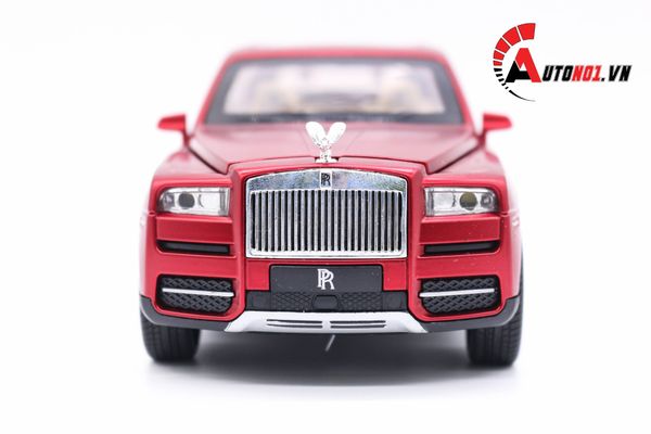 MÔ HÌNH XE Ô TÔ ROLLS ROYCE CULLINAN RED 1:24 CHEZHI