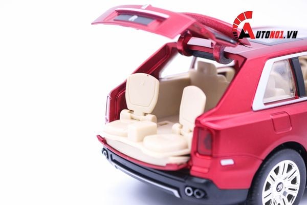 MÔ HÌNH XE Ô TÔ ROLLS ROYCE CULLINAN RED 1:24 CHEZHI