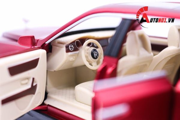 MÔ HÌNH XE Ô TÔ ROLLS ROYCE CULLINAN RED 1:24 CHEZHI