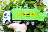  MÔ HÌNH XE TẢI CHỞ RÁC ORANGE 1:32 TRUCK METAL 6350 