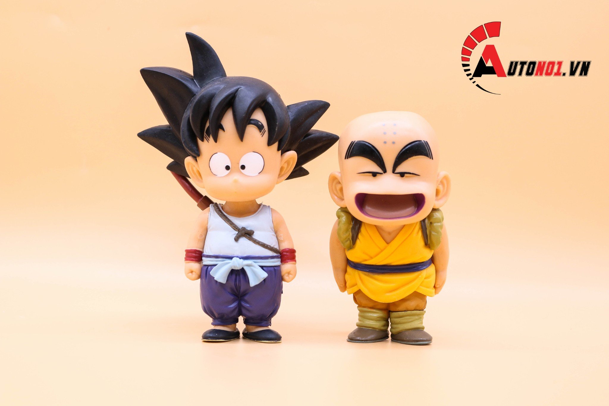 MÔ HÌNH NHÂN VẬT DRAGON BALL GOKU VÀ KRILLIN 15CM 6305