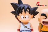  MÔ HÌNH NHÂN VẬT DRAGON BALL GOKU VÀ KRILLIN 15CM 6305 