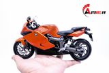  Mô hình xe Mô tô BMW K1300S orange 1:10 Welly 1745 