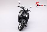  Mô hình xe Vespa gts 125cc 2017 black 1:18 Welly MT078C 