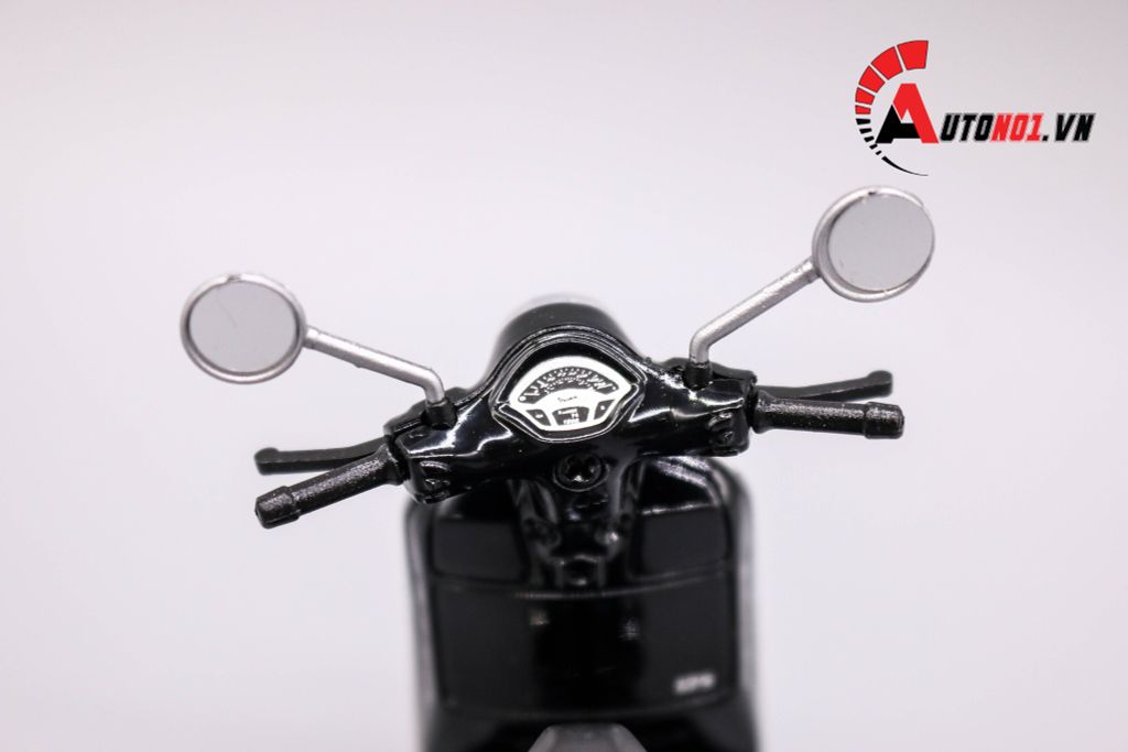 MÔ HÌNH XE VESPA GTS 125CC 2017 BLACK 1:18 WELLY