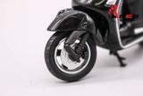  Mô hình xe Vespa gts 125cc 2017 black 1:18 Welly MT078C 