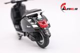  Mô hình xe Vespa gts 125cc 2017 black 1:18 Welly MT078C 