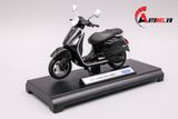  Mô hình xe Vespa gts 125cc 2017 black 1:18 Welly MT078C 