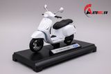  Mô hình xe Vespa gts 125cc 2017 white 1:18 Welly MT078D 