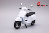  Mô hình xe Vespa gts 125cc 2017 white 1:18 Welly 7171D 