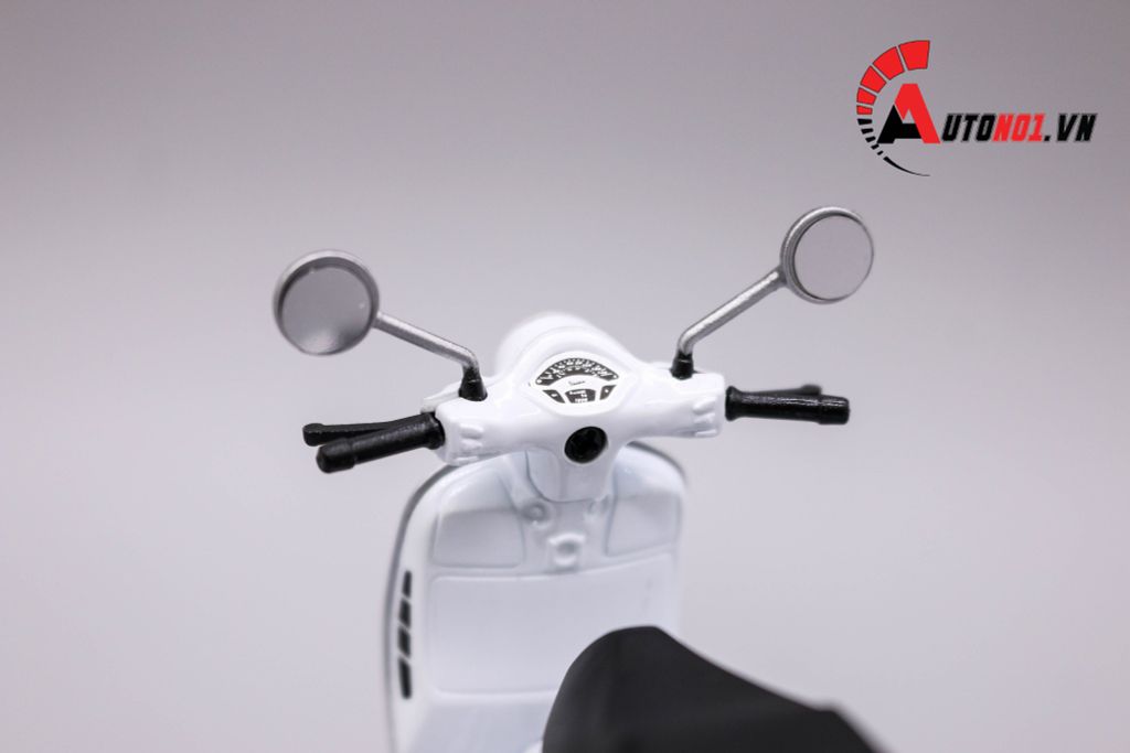 MÔ HÌNH XE VESPA GTS 125CC 2017 WHITE 1:18 WELLY