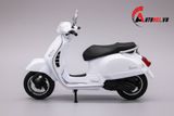  Mô hình xe Vespa gts 125cc 2017 white 1:18 Welly 7171D 