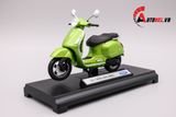  Mô hình xe Vespa gts 125cc 2017 green 1:18 Welly MT078E 