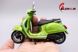  Mô hình xe Vespa gts 125cc 2017 green 1:18 Welly MT078E 