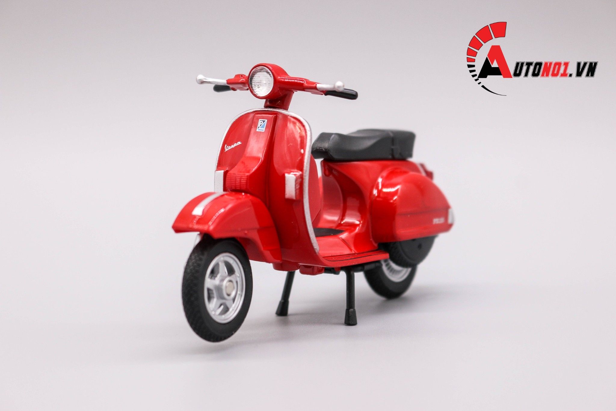  Mô hình xe Vespa px 2016 red 1:18 Welly MT078B 