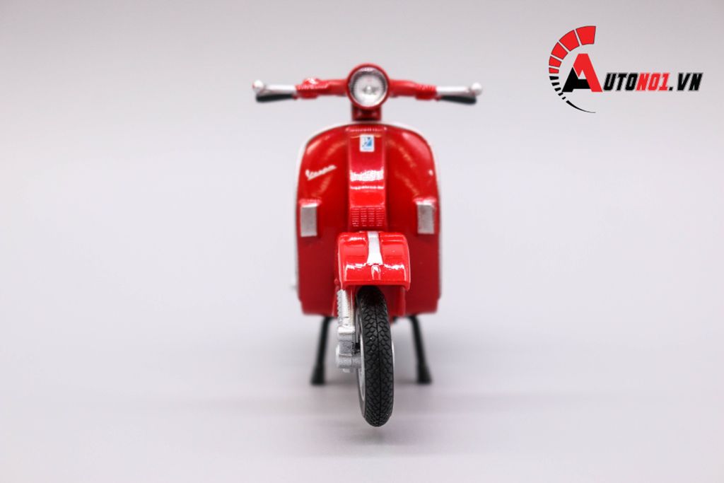 MÔ HÌNH XE VESPA PX 2016 RED 1:18 WELLY