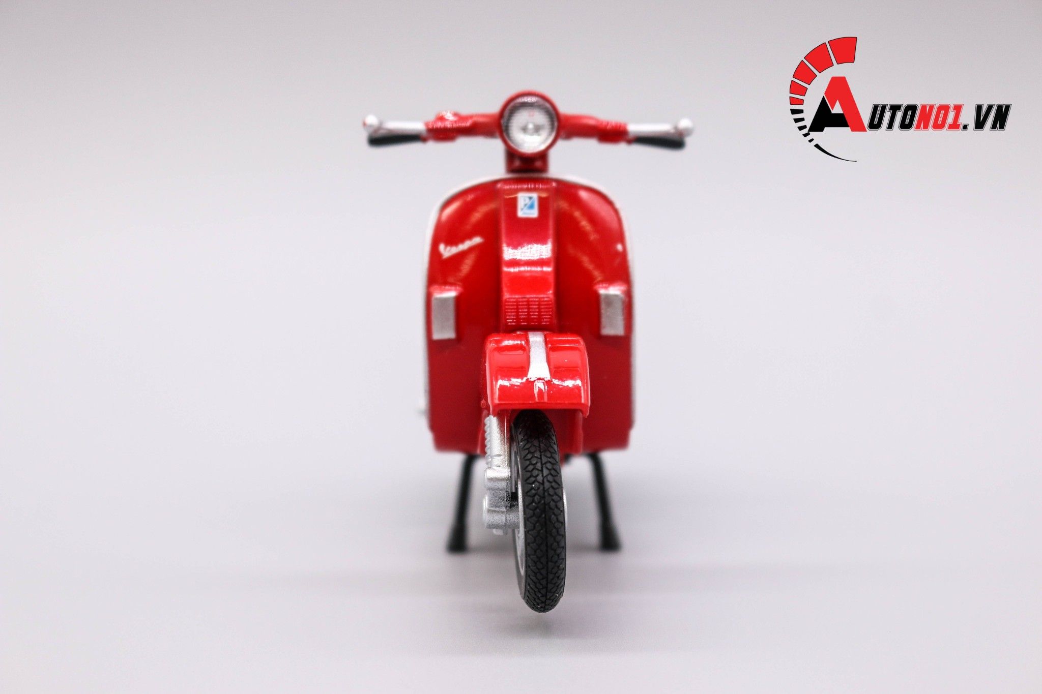  Mô hình xe Vespa px 2016 red 1:18 Welly MT078B 