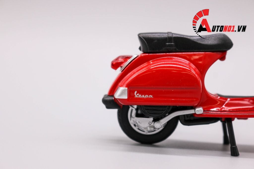 MÔ HÌNH XE VESPA PX 2016 RED 1:18 WELLY