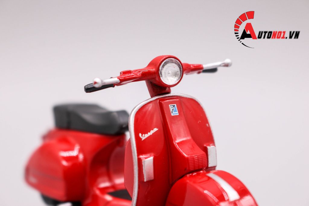 MÔ HÌNH XE VESPA PX 2016 RED 1:18 WELLY