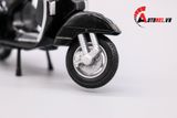  Mô hình xe Vespa px 2016 black 1:18 Welly MT078A 