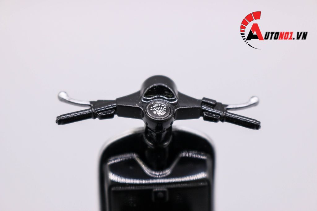 MÔ HÌNH XE VESPA PX 2016 BLACK 1:18 WELLY