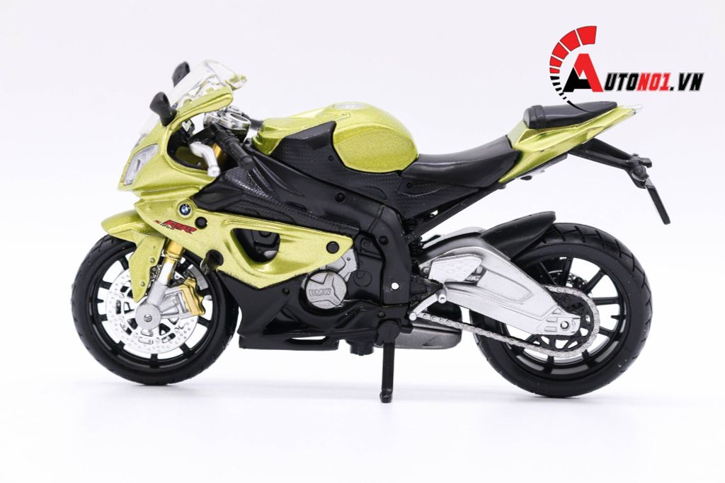 MÔ HÌNH BMW S1000RR GREEN 1:18 MAISTO