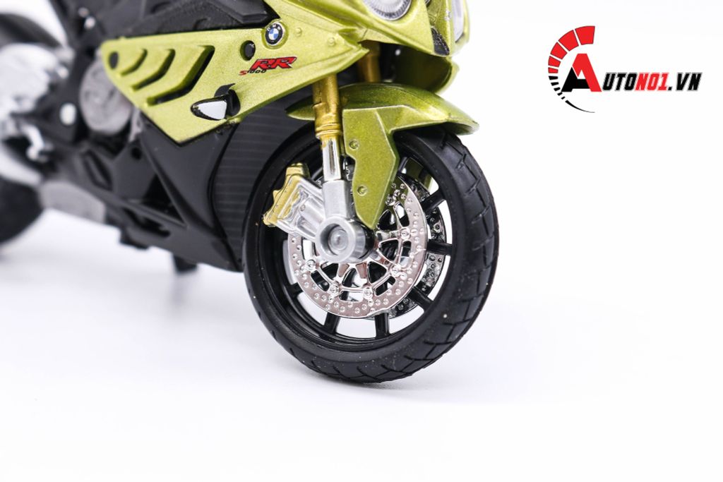 MÔ HÌNH BMW S1000RR GREEN 1:18 MAISTO