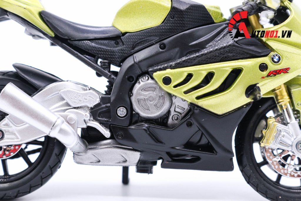 MÔ HÌNH BMW S1000RR GREEN 1:18 MAISTO