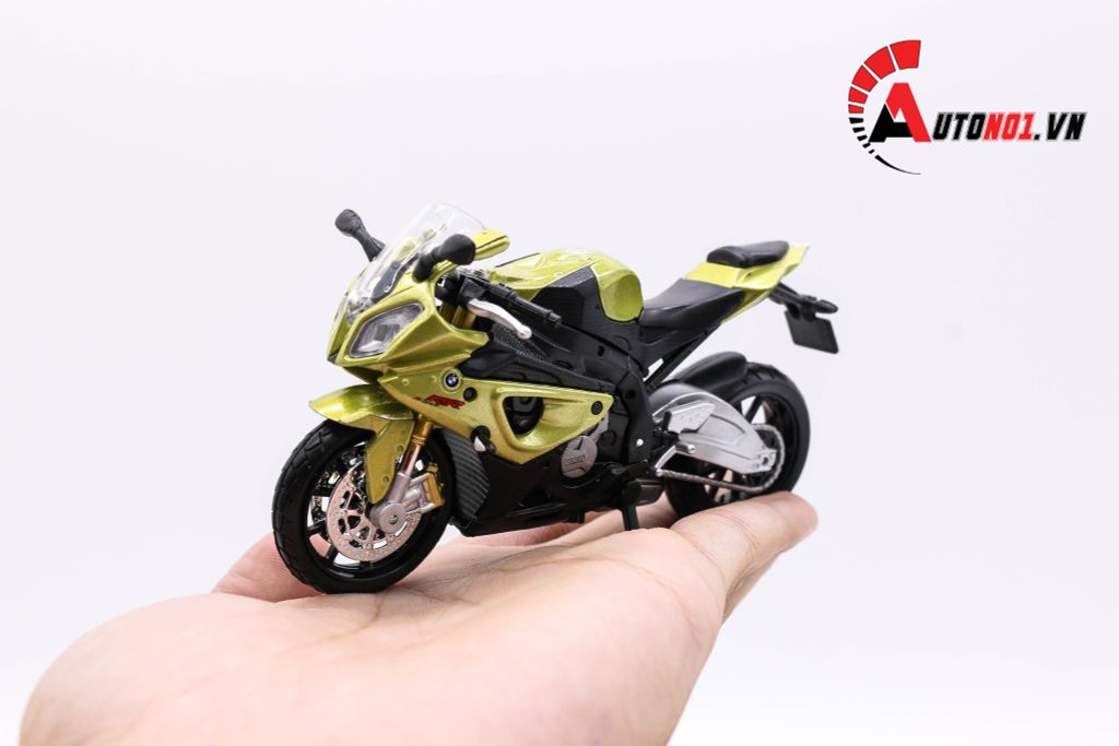 MÔ HÌNH BMW S1000RR GREEN 1:18 MAISTO