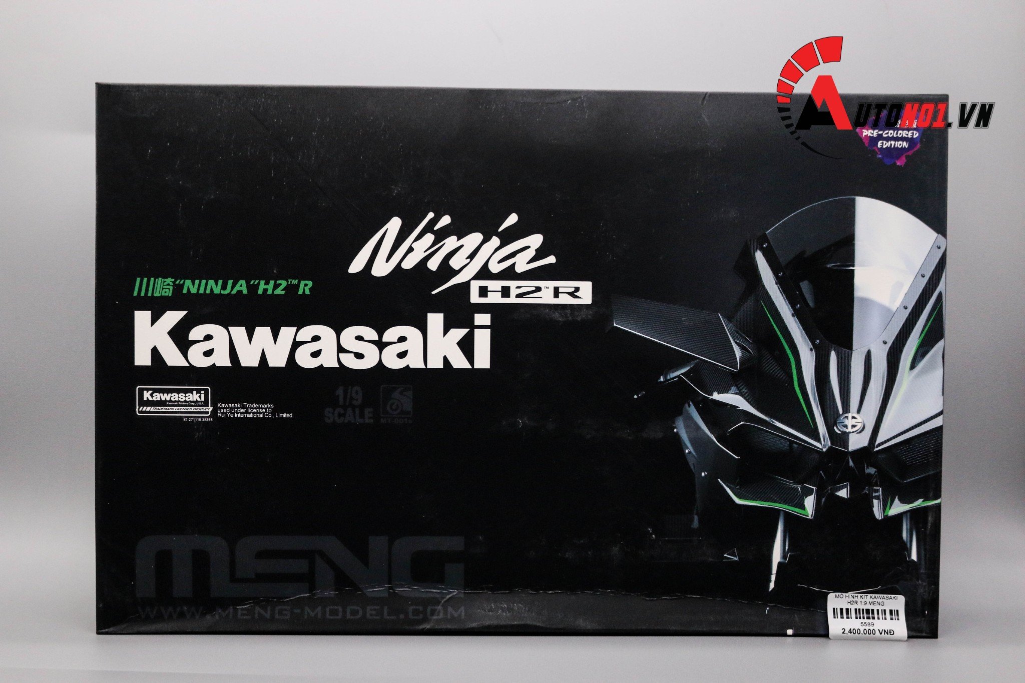 MÔ HÌNH KIT KAWASAKI H2R 1:9 MENG