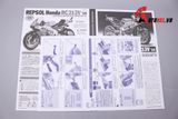  MÔ HÌNH KIT MÔ TÔ HONDA REPSOL RC213V 2014 1:12 TAMIYA 14130 