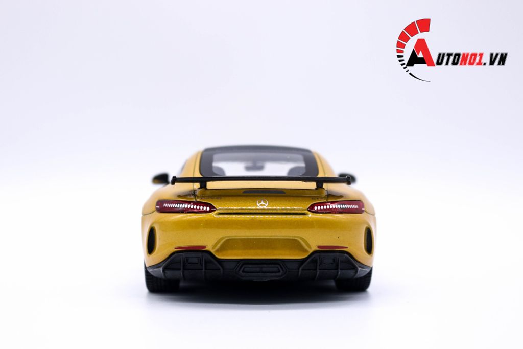 MÔ HÌNH MERCEDES BENZ AMG GT R YELLOW 1:24 WELLY 5372