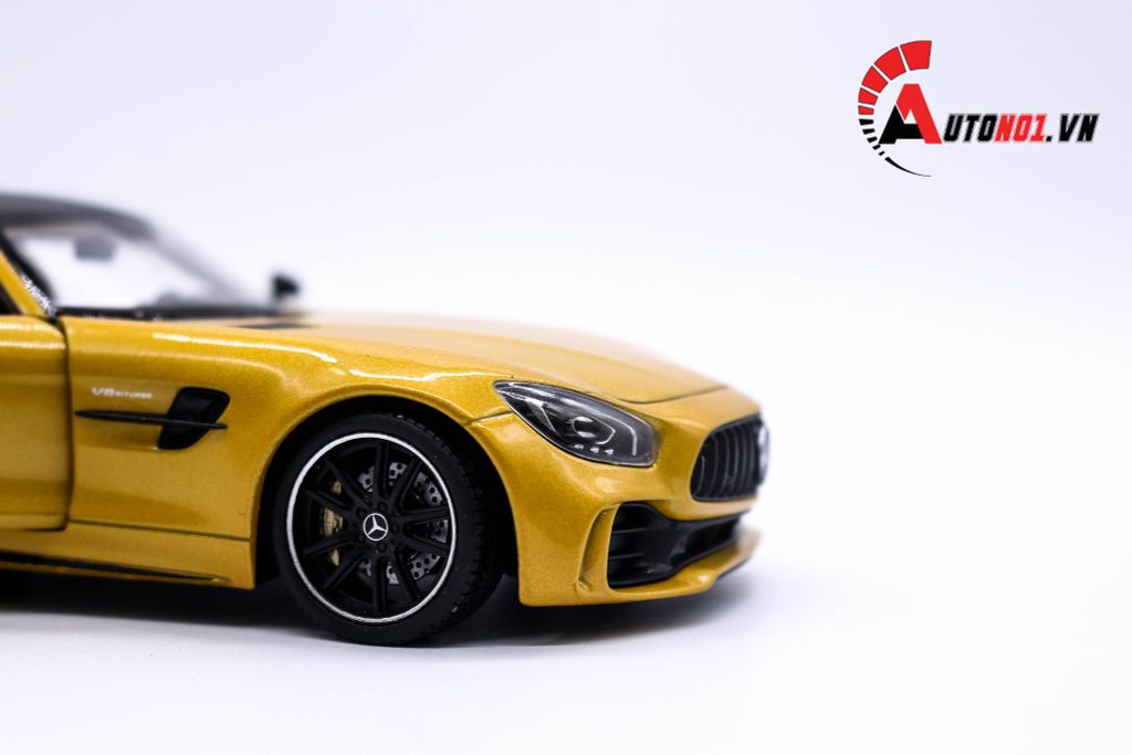 MÔ HÌNH MERCEDES BENZ AMG GT R YELLOW 1:24 WELLY 5372